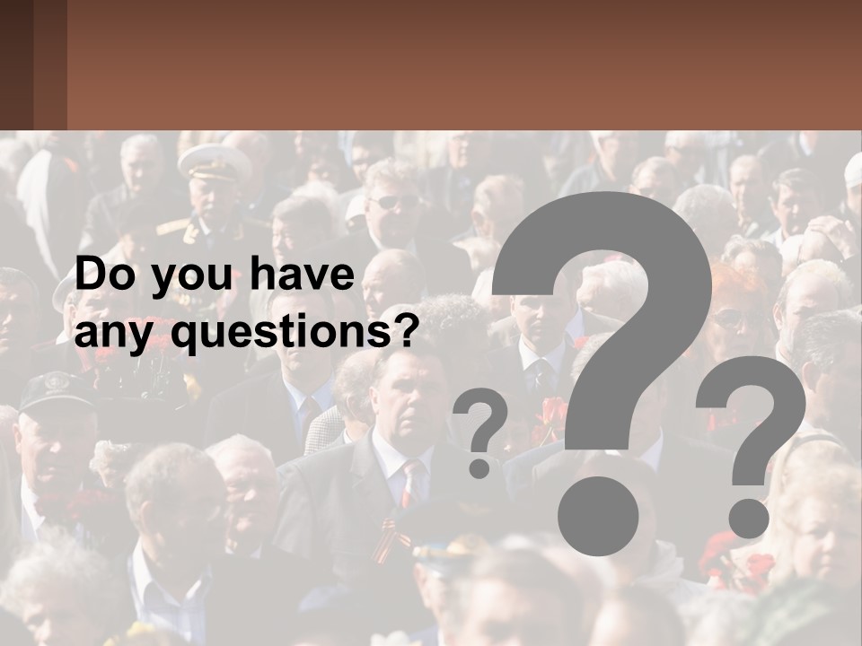 Single Mother Sunset PowerPoint Template