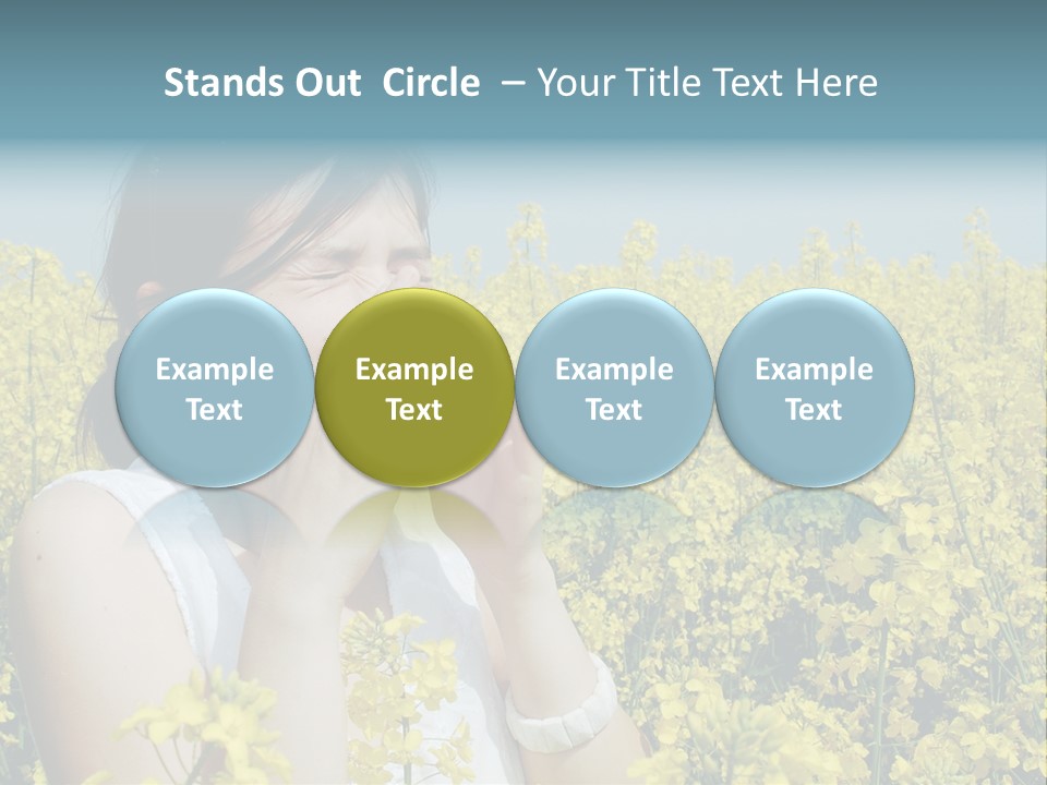 Standing Family Old PowerPoint Template