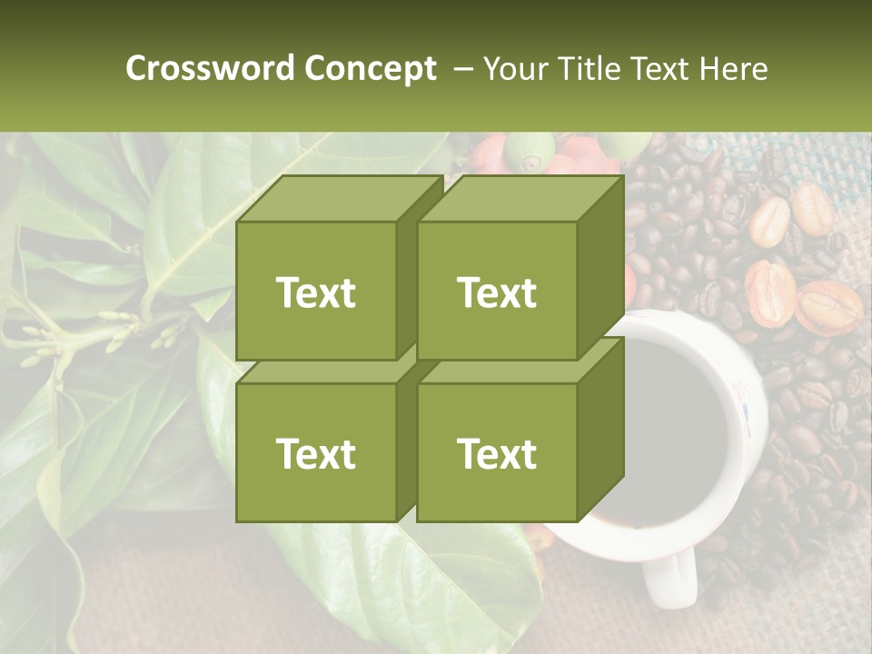 Calm Senior Wave PowerPoint Template