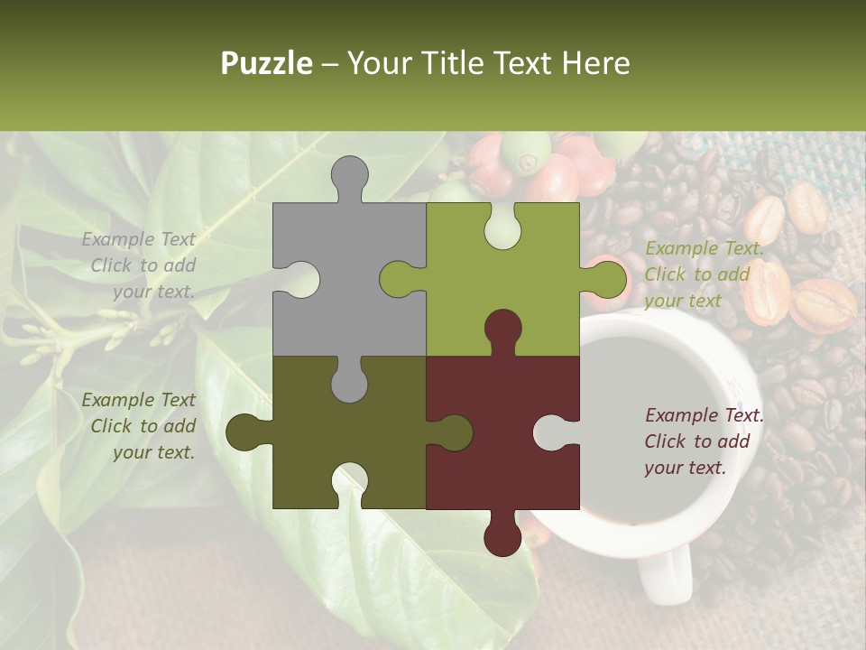 Calm Senior Wave PowerPoint Template