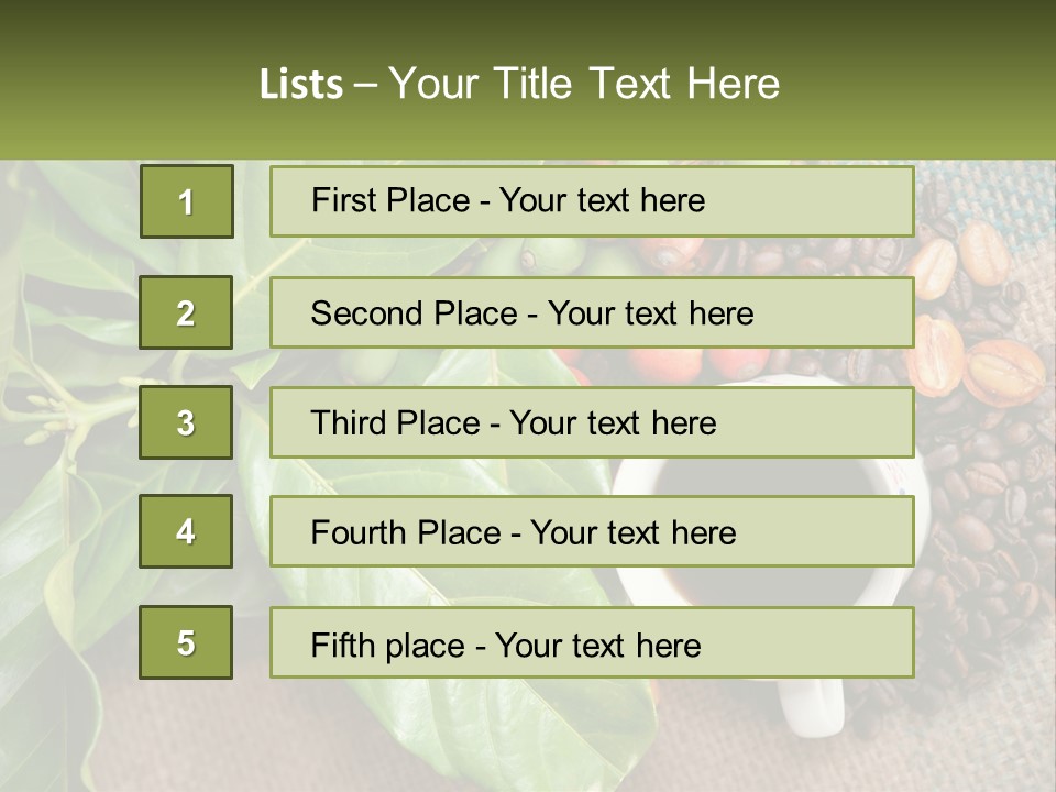 Calm Senior Wave PowerPoint Template