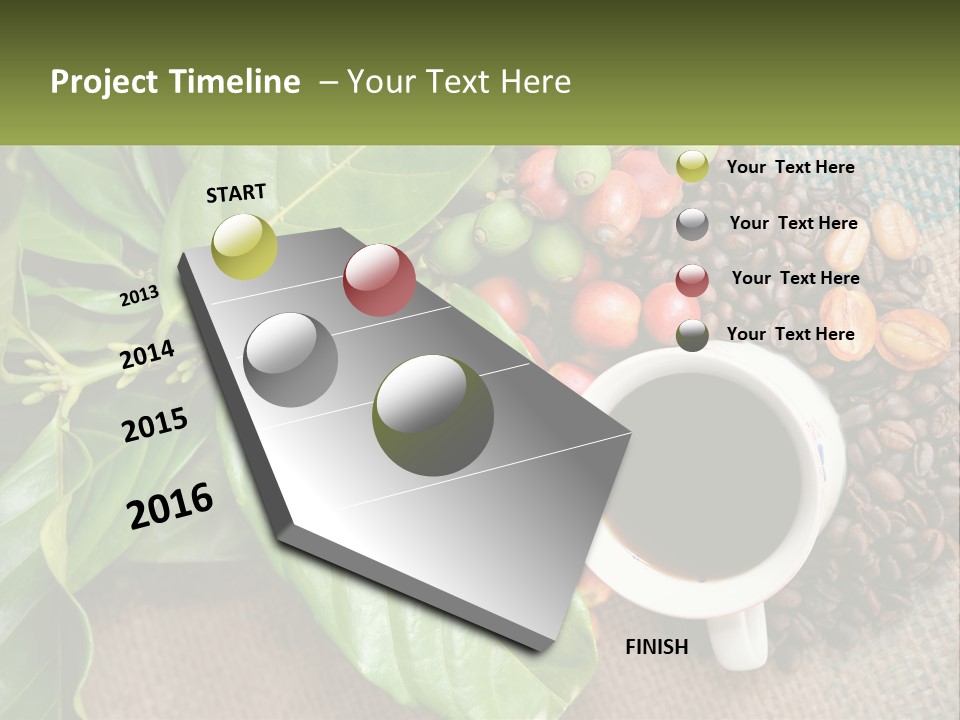 Calm Senior Wave PowerPoint Template