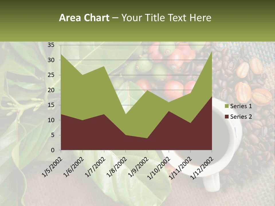 Calm Senior Wave PowerPoint Template