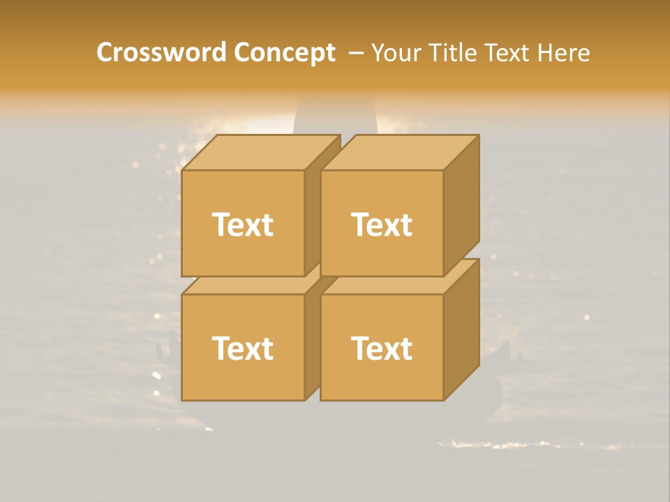 Single Senior Portrait PowerPoint Template