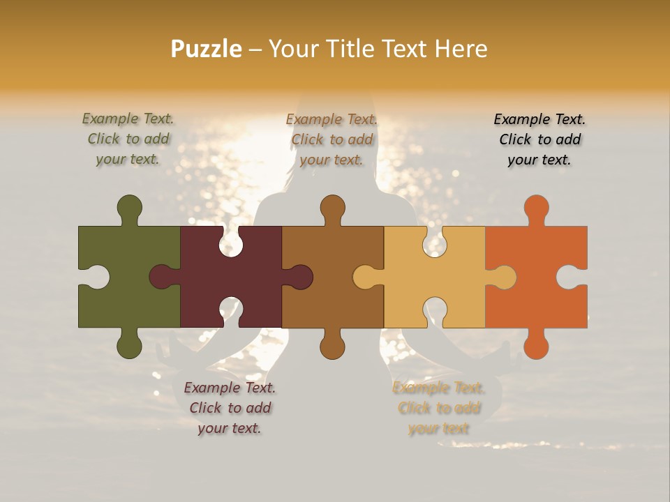 Single Senior Portrait PowerPoint Template