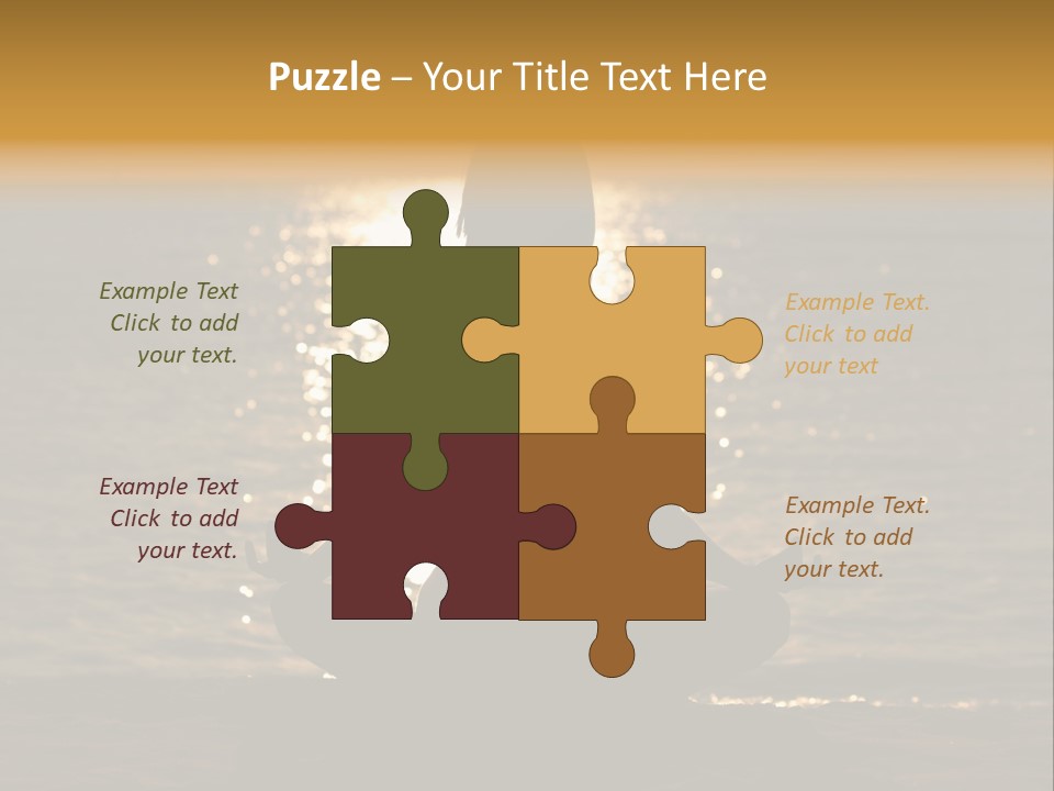 Single Senior Portrait PowerPoint Template