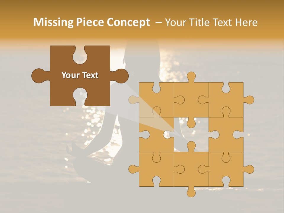 Single Senior Portrait PowerPoint Template