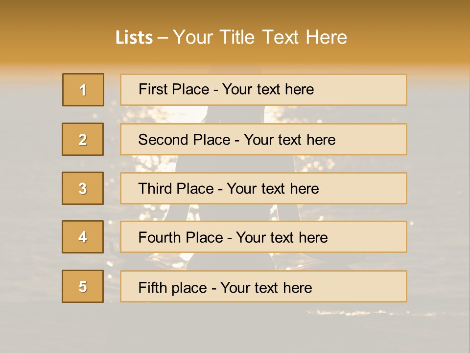 Single Senior Portrait PowerPoint Template