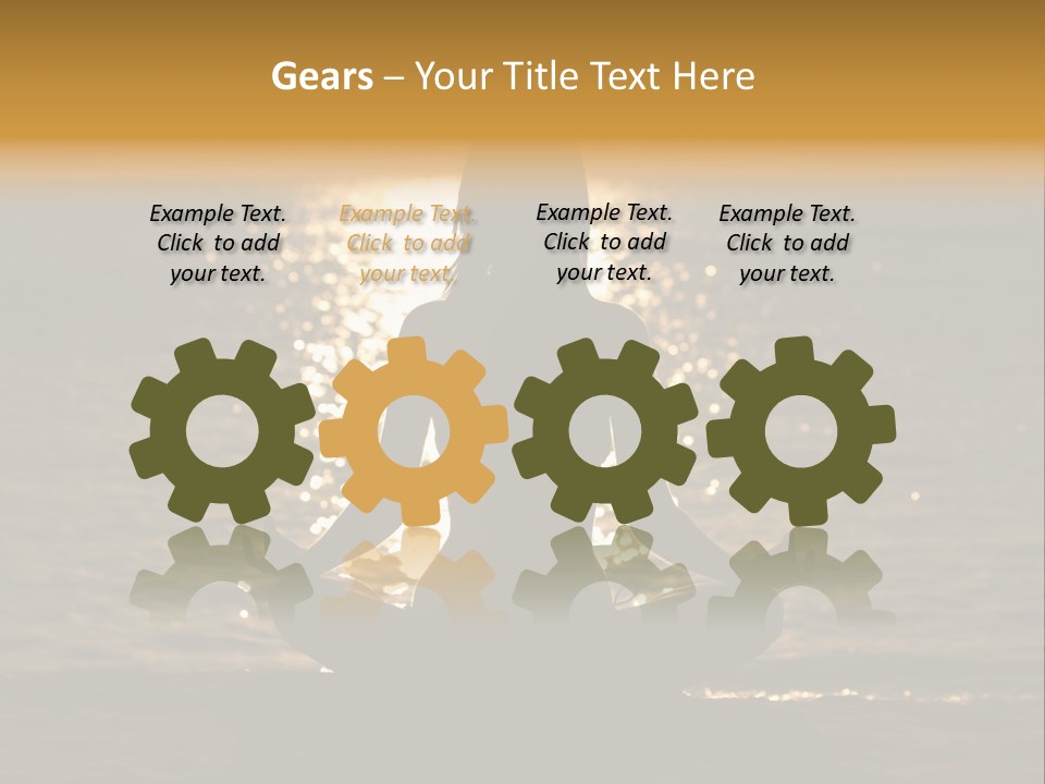 Single Senior Portrait PowerPoint Template