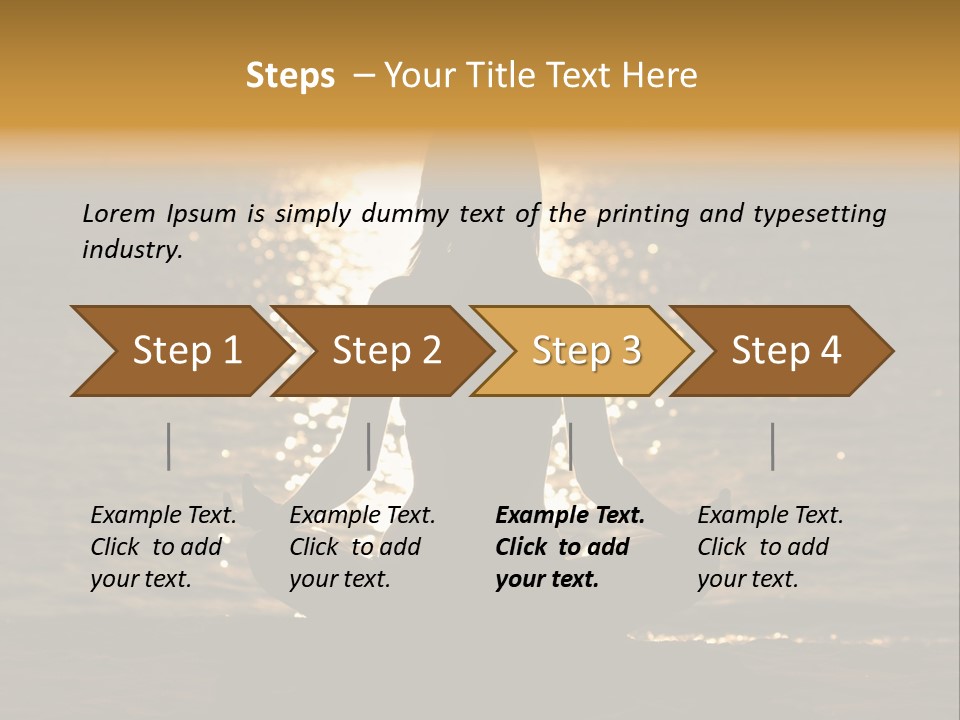 Single Senior Portrait PowerPoint Template
