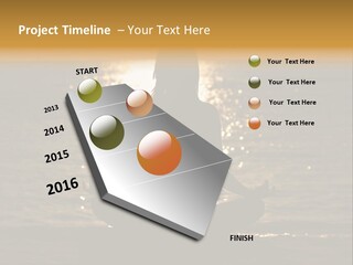Single Senior Portrait PowerPoint Template