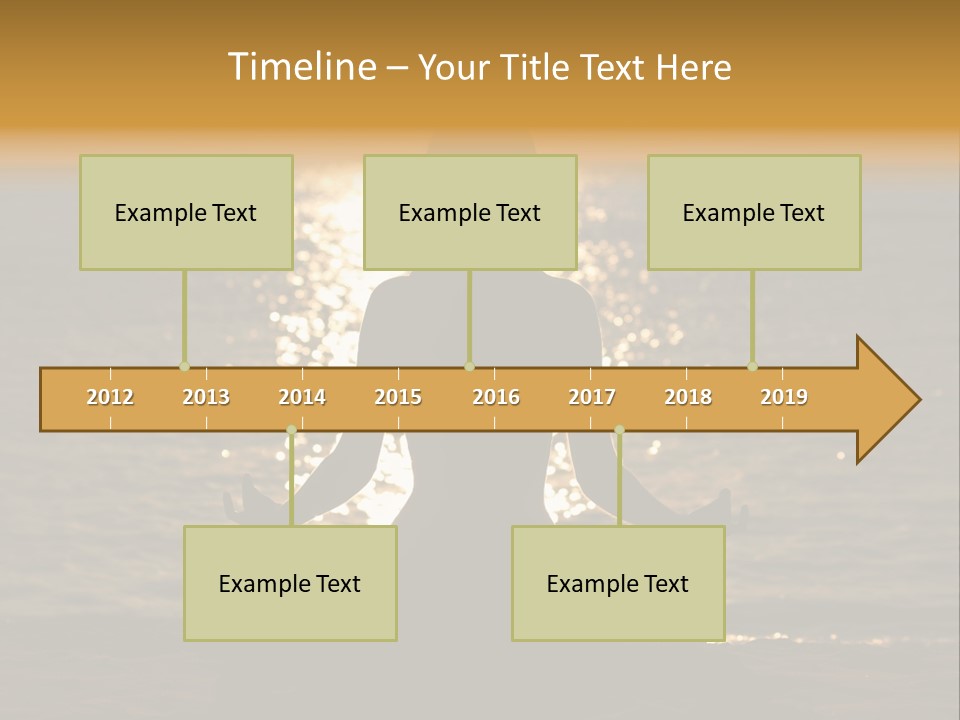 Single Senior Portrait PowerPoint Template