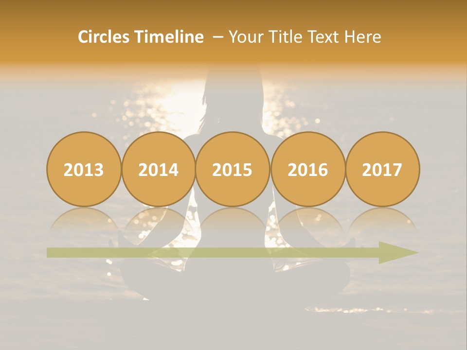 Single Senior Portrait PowerPoint Template