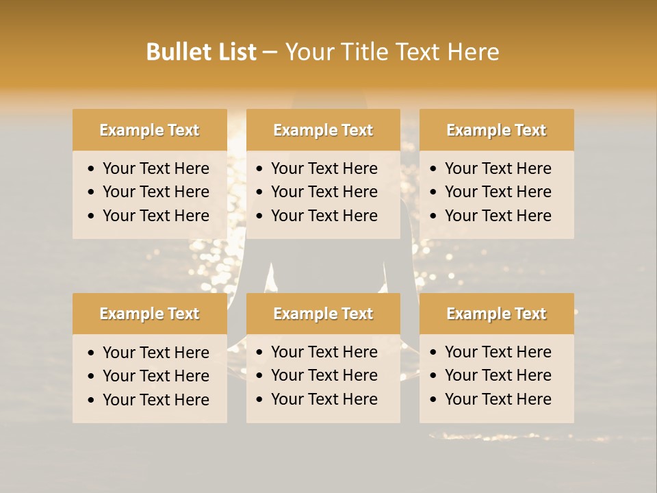 Single Senior Portrait PowerPoint Template