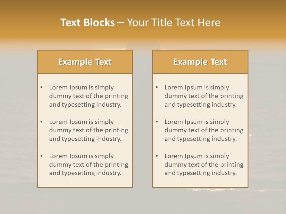 Single Senior Portrait PowerPoint Template