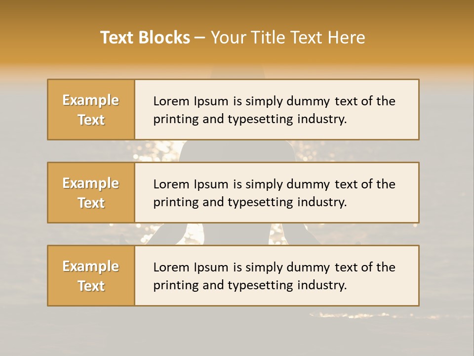 Single Senior Portrait PowerPoint Template