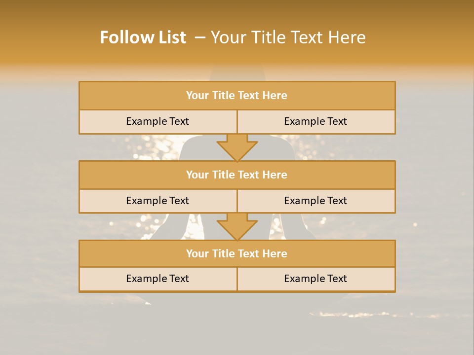 Single Senior Portrait PowerPoint Template