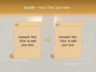 Single Senior Portrait PowerPoint Template