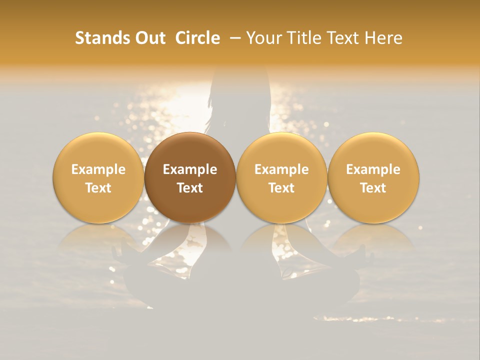 Single Senior Portrait PowerPoint Template