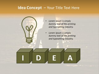 Single Senior Portrait PowerPoint Template