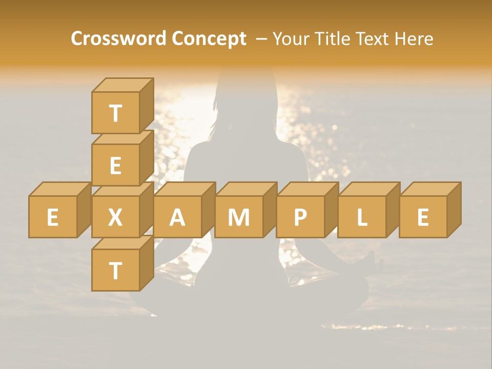 Single Senior Portrait PowerPoint Template