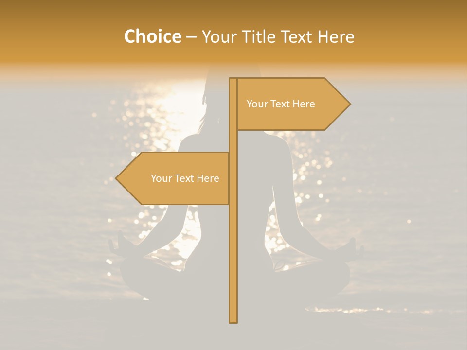 Single Senior Portrait PowerPoint Template