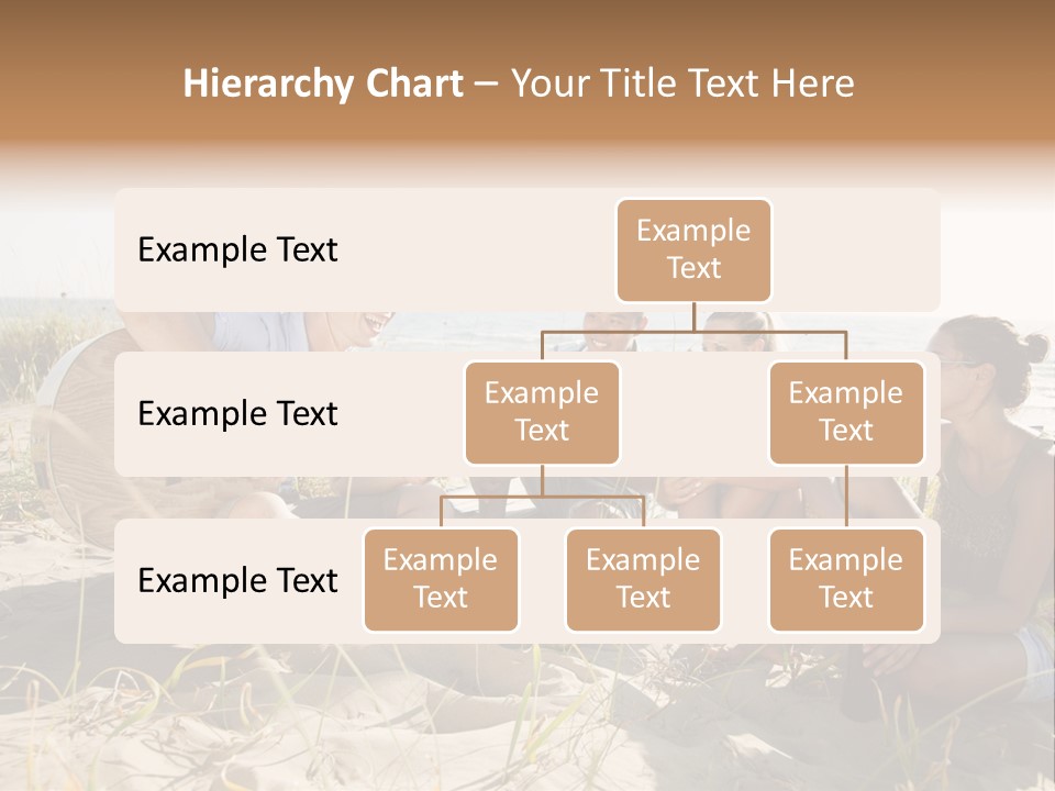 Single Coastal Sunset PowerPoint Template