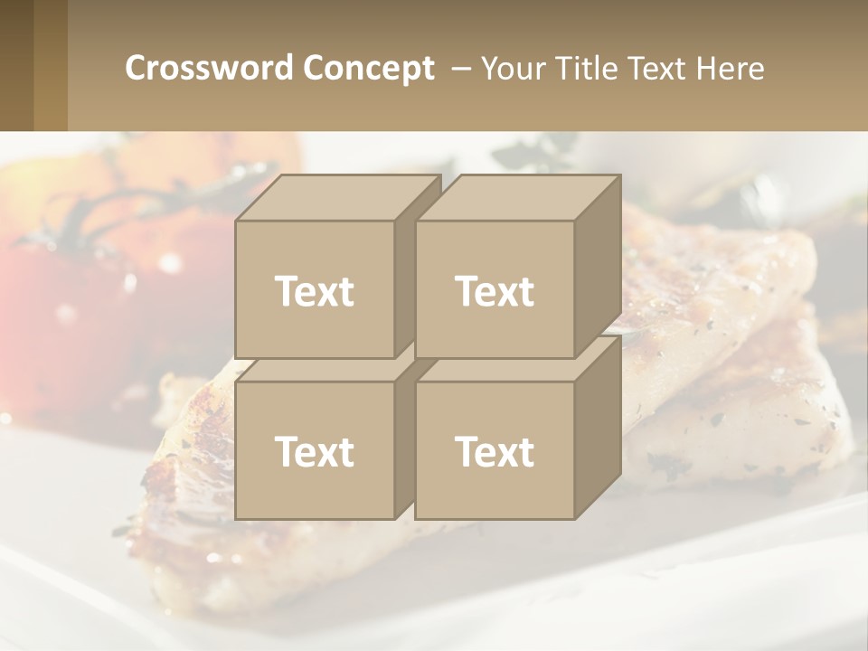 Elderly Wave Life PowerPoint Template