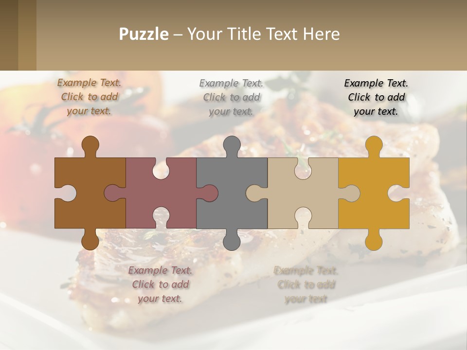 Elderly Wave Life PowerPoint Template