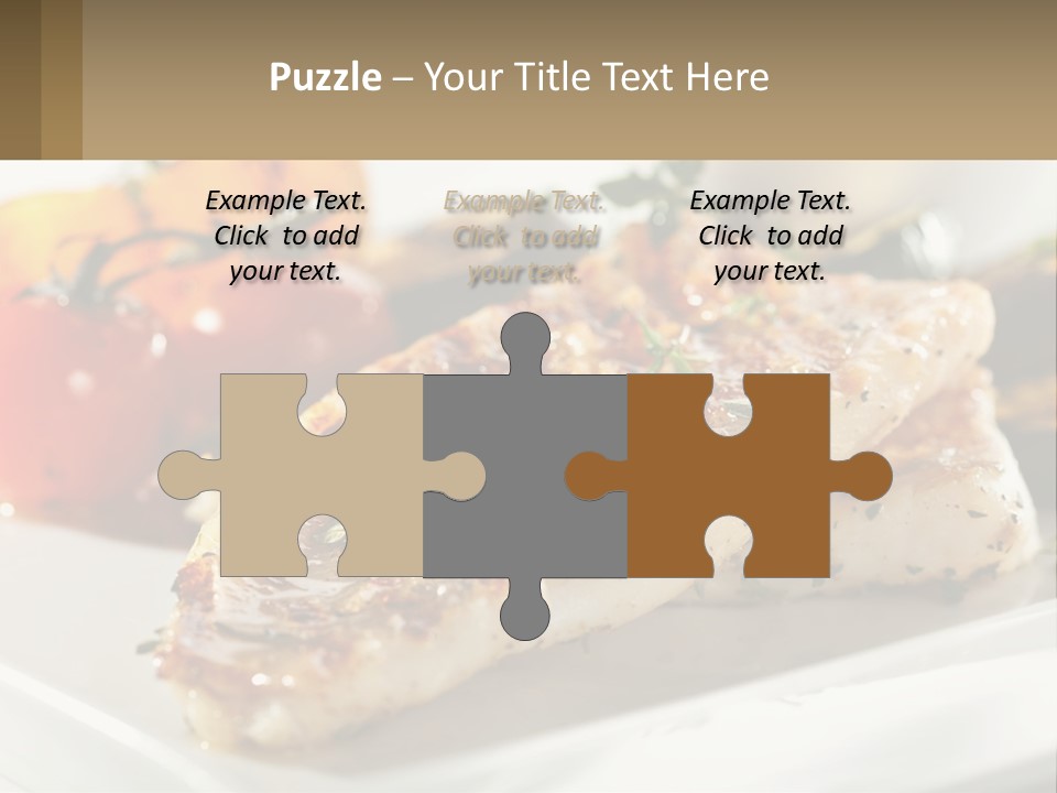 Elderly Wave Life PowerPoint Template