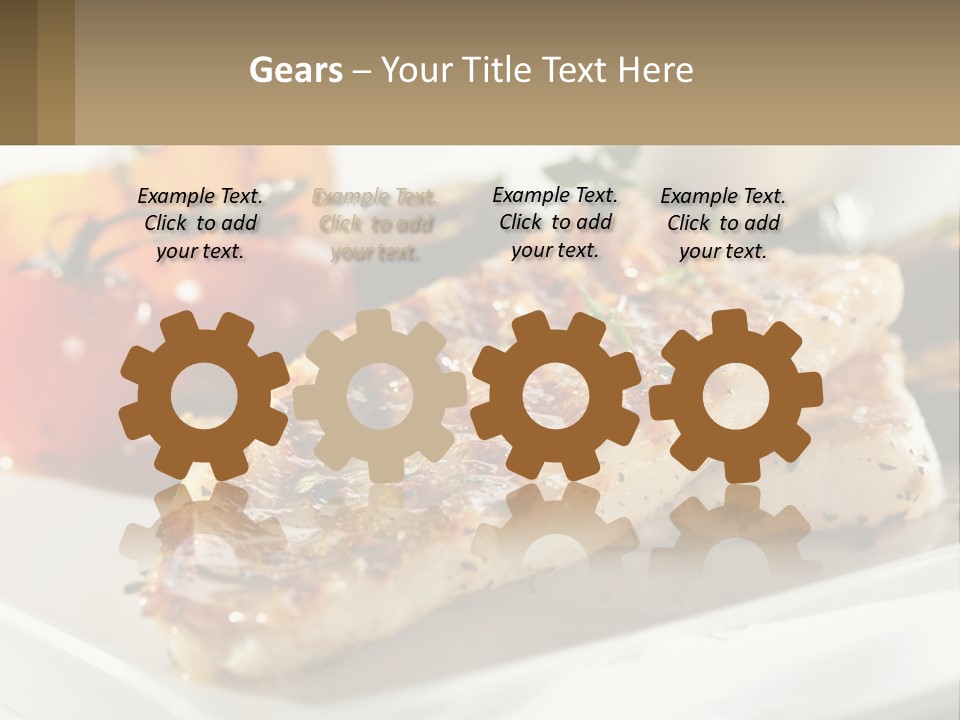 Elderly Wave Life PowerPoint Template