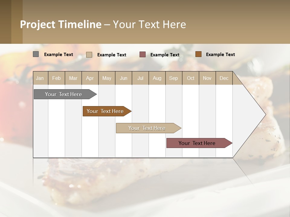 Elderly Wave Life PowerPoint Template