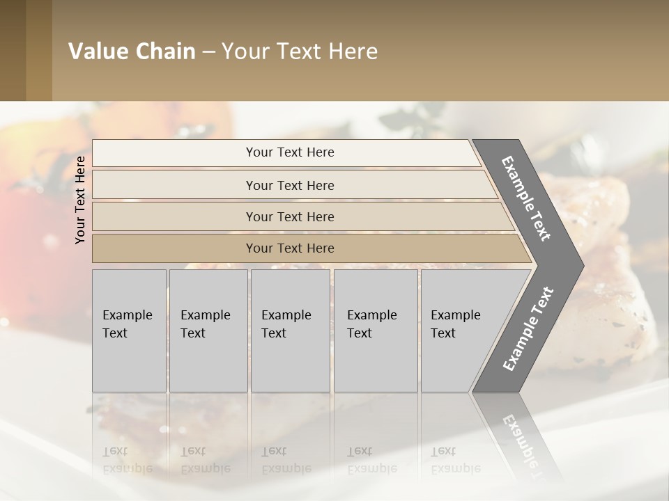 Elderly Wave Life PowerPoint Template