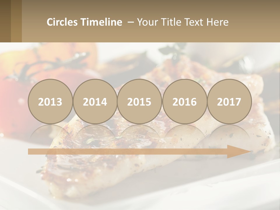 Elderly Wave Life PowerPoint Template