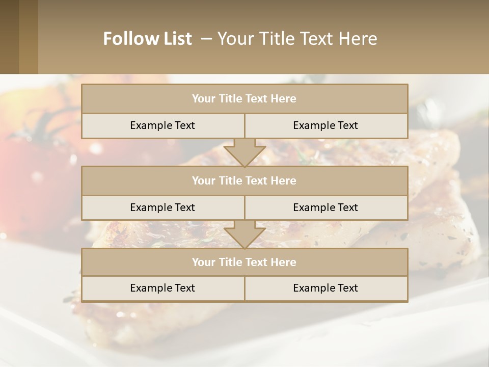 Elderly Wave Life PowerPoint Template