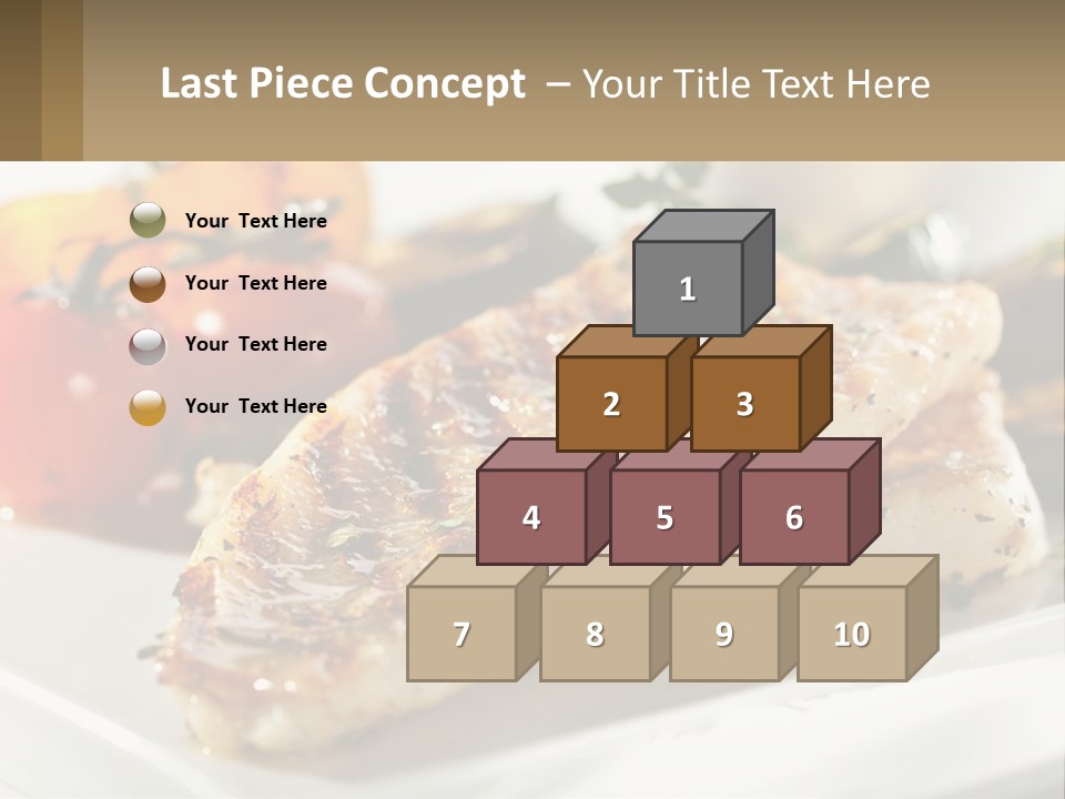 Elderly Wave Life PowerPoint Template