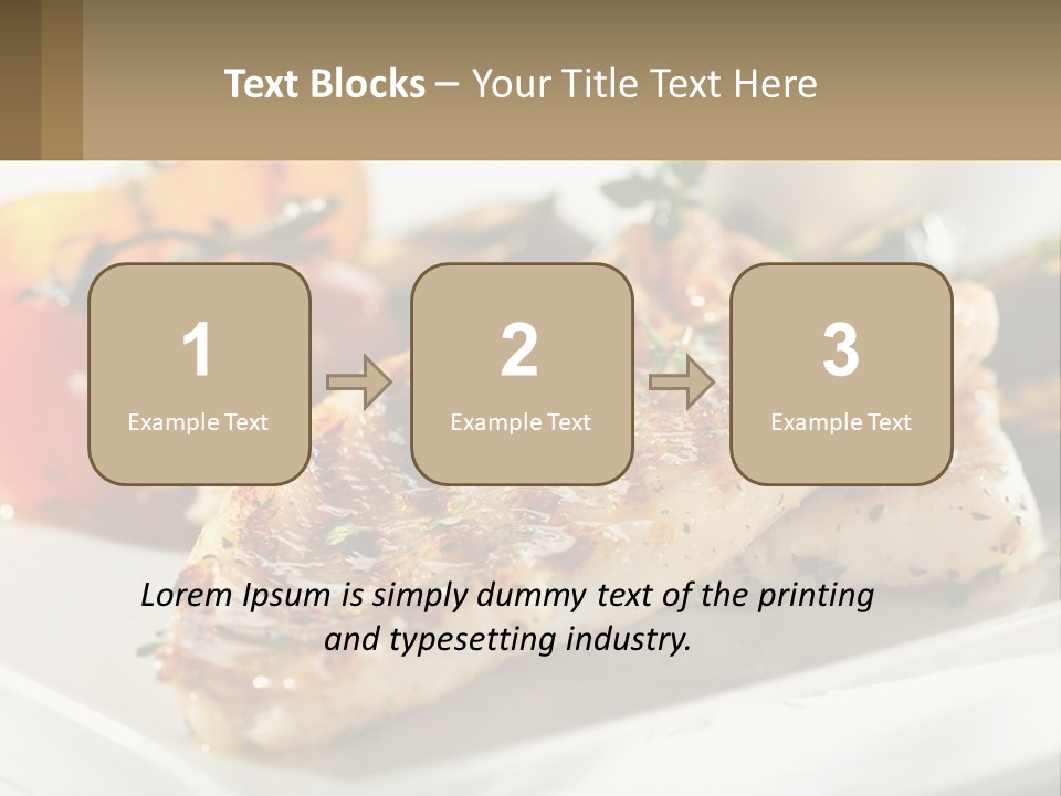 Elderly Wave Life PowerPoint Template