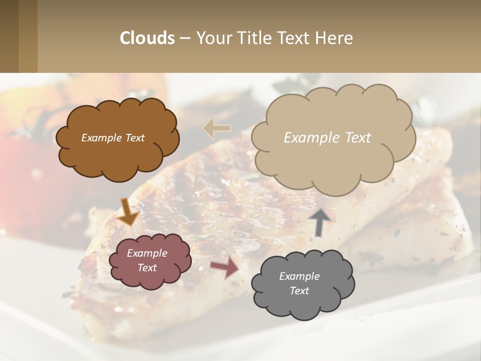 Elderly Wave Life PowerPoint Template