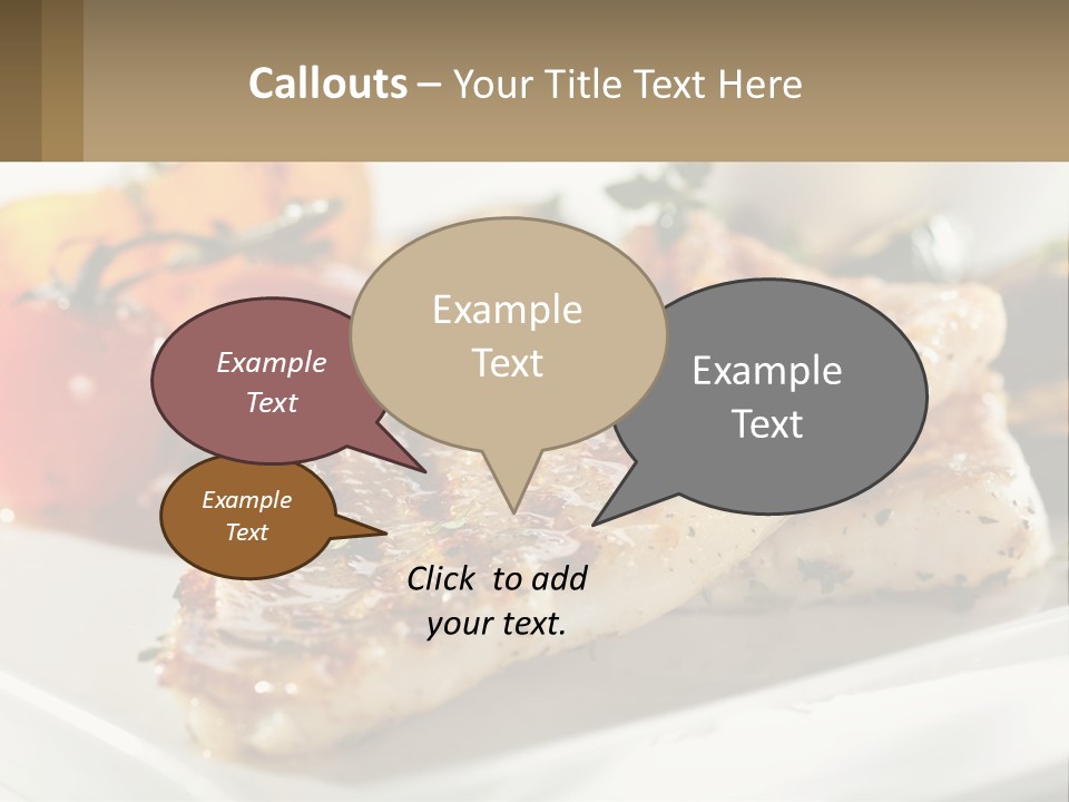 Elderly Wave Life PowerPoint Template