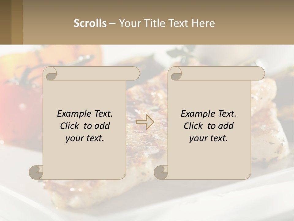 Elderly Wave Life PowerPoint Template