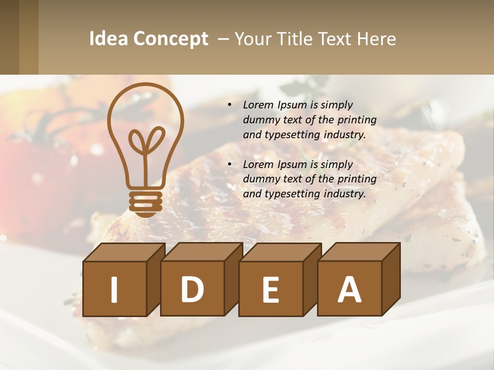 Elderly Wave Life PowerPoint Template