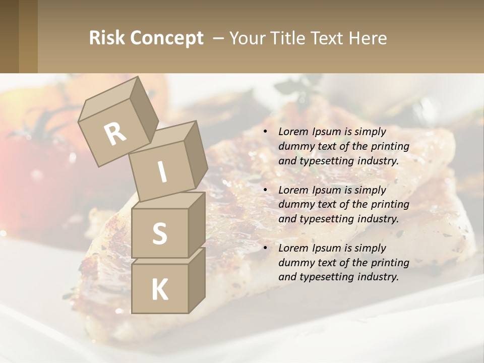 Elderly Wave Life PowerPoint Template