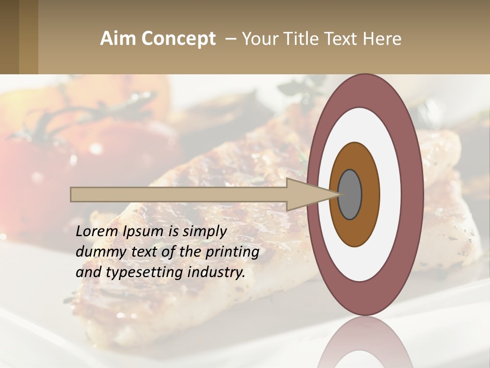 Elderly Wave Life PowerPoint Template