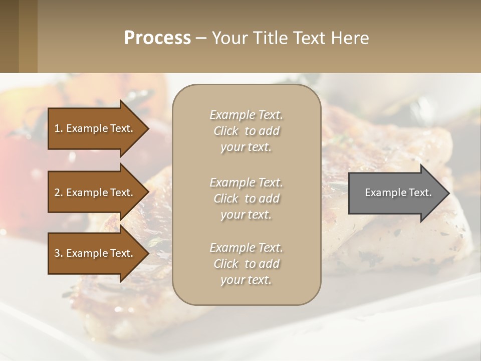 Elderly Wave Life PowerPoint Template