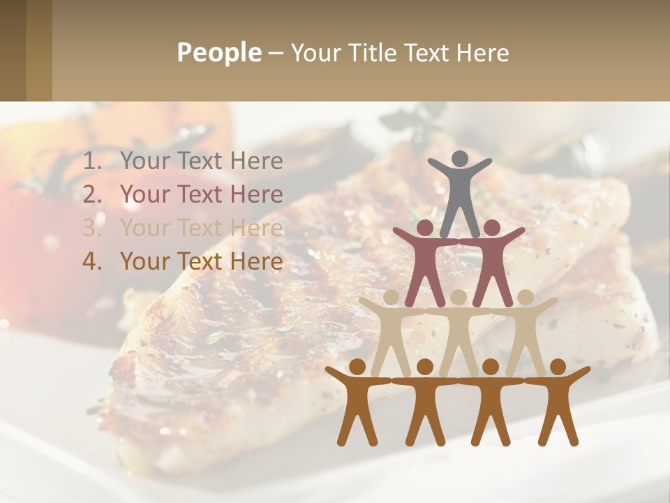 Elderly Wave Life PowerPoint Template