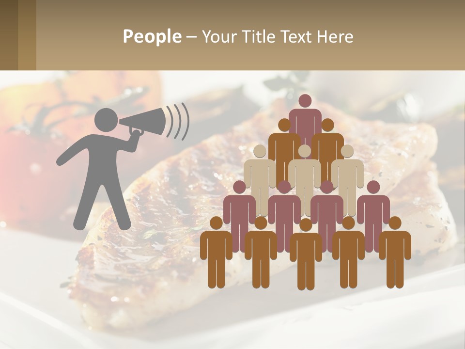 Elderly Wave Life PowerPoint Template