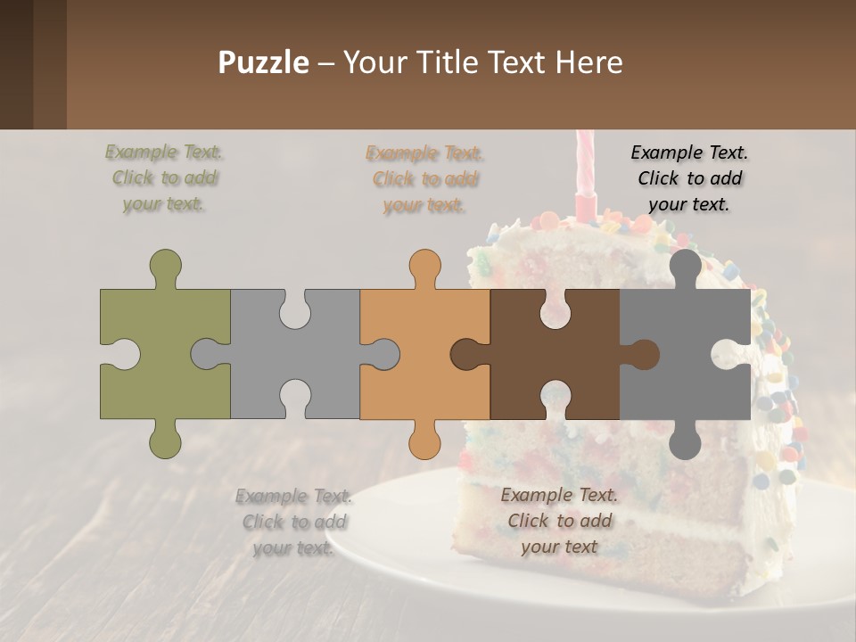 Peaceful Coast Mother PowerPoint Template