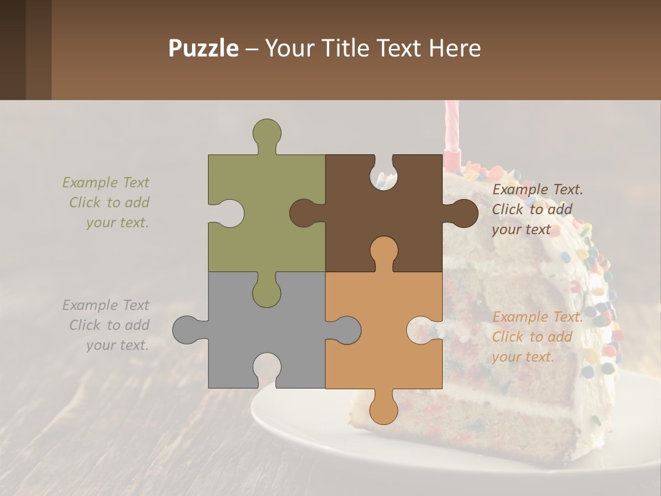 Peaceful Coast Mother PowerPoint Template