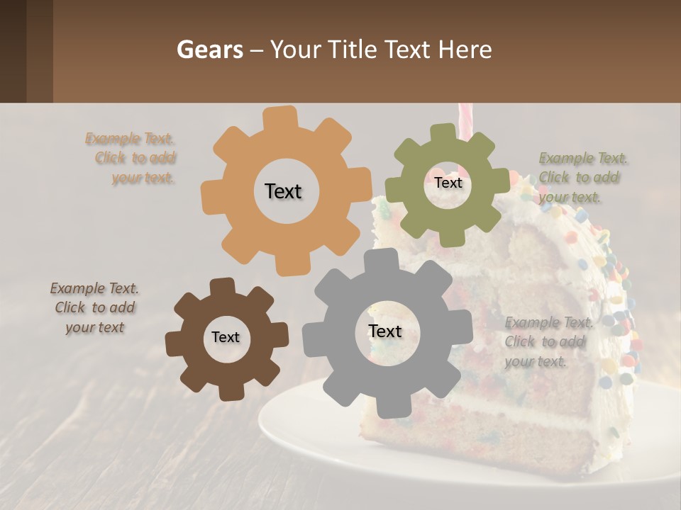 Peaceful Coast Mother PowerPoint Template