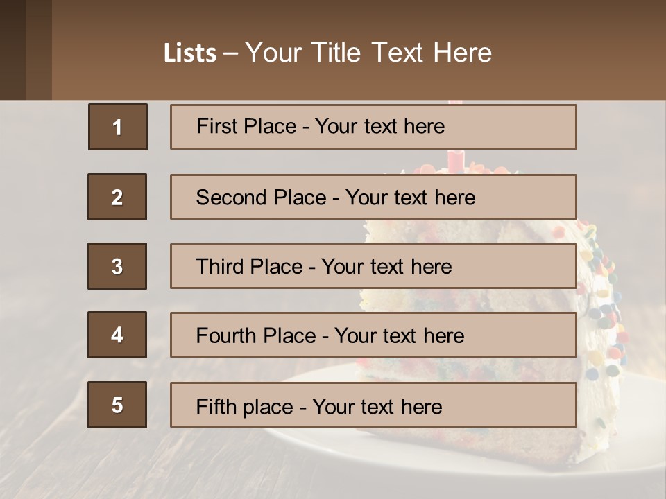 Peaceful Coast Mother PowerPoint Template